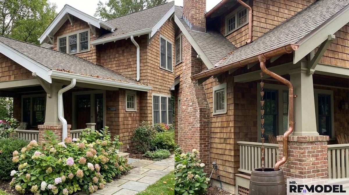 K-Style vs Half-Round Gutters